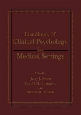 Handbook of Clinical Psychology in Medical Settings