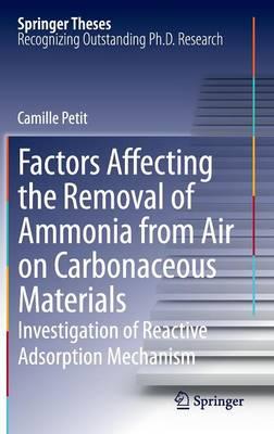 Factors Affecting the Removal of Ammonia from Air on Carbonaceous Materials: Investigation of Reactive Adsorption Mechanism