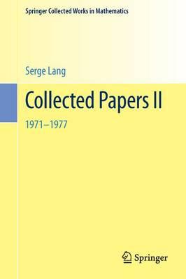 Collected Papers II: 1971–1977
