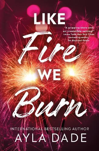 Like Fire We Burn: A Delightful New Adult Enemies to Lovers Sports Romance (Winter Dreams Book 2)