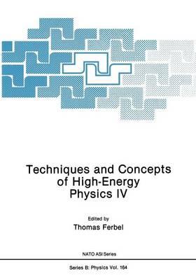Techniques and Concepts of High-Energy Physics IV