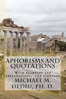 Aphorisms and quotations: With examples and explanations