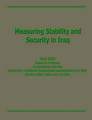 Measuring Stability and Security in Iraq