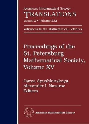 Proceedings of the St. Petersburg Mathematical Society, Volume 15: Advances in Mathematical Analysis of Partial Differential Equations