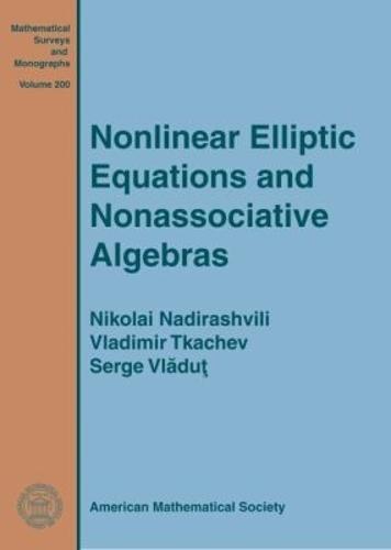 Nonlinear Elliptic Equations and Nonassociative Algebras