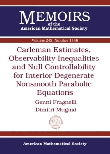 Carleman Estimates, Observability Inequalities and Null Controllability for Interior Degenerate Nonsmooth Parabolic Equations