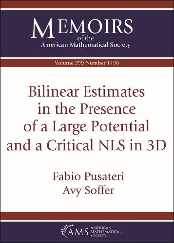 Bilinear Estimates in the Presence of a Large Potential and a Critical NLS in 3D