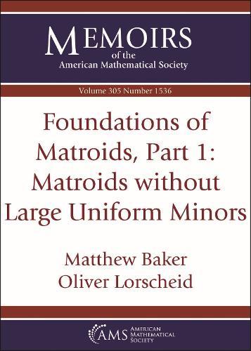 Foundations of Matroids, Part 1: Matroids Without Large Uniform Minors