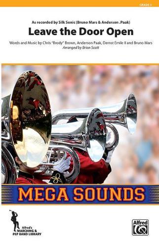 Leave the Door Open: As Recorded by Silk Sonic (Bruno Mars & Anderson .Paak), Conductor Score & Parts