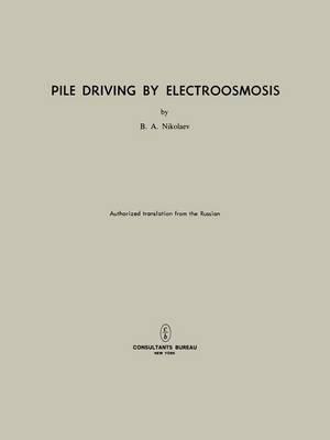 Pile Driving by Electroosmosis