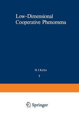 Low-Dimensional Cooperative Phenomena: The Possibility of High-Temperature Superconductivity