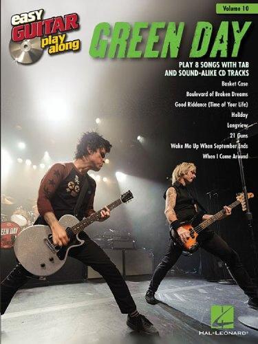 Green Day Easy Guitar Play-Along Vol.10