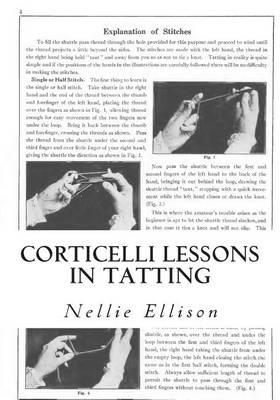 Corticelli Lessons in Tatting