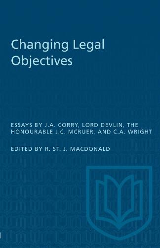 Changing Legal Objectives