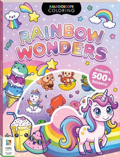 Kaleidoscope - Sticker Coloring - Rainbow Wonders