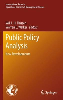 Public Policy Analysis: New Developments