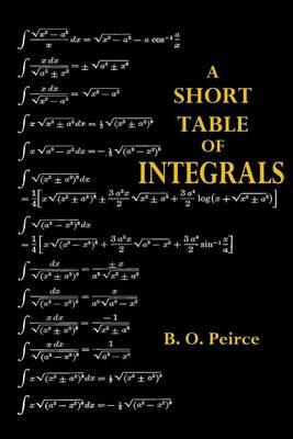 A Short Table of Integrals