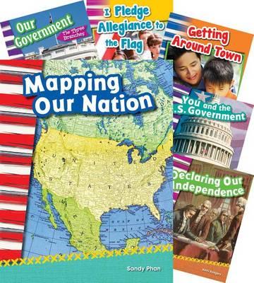 Us Symbols Map Government 7-Book Set