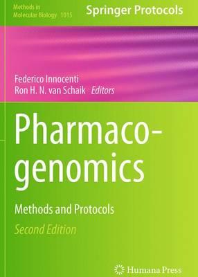 Pharmacogenomics: Methods and Protocols