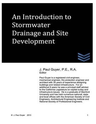 An Introduction to Stormwater Drainage and Site Development