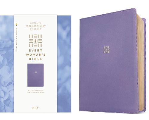KJV Every Woman's Bible, Filament Enabled, Periwinkle: King James Version, Periwinkle Purple, Leatherlike, Filament Enabled, Every Woman's Bible, Red Letter