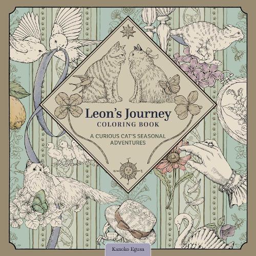 Leon's Journey Coloring Book: A Curious Cat's Seasonal Adventures