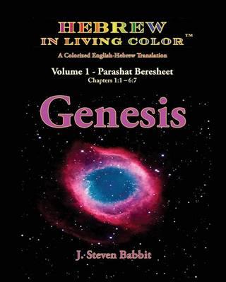 Hebrew in Living Color, Genesis, Vol. 1, Parashat Beresheet: A Colorized Hebrew-English Translation
