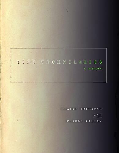 Text Technologies: A History