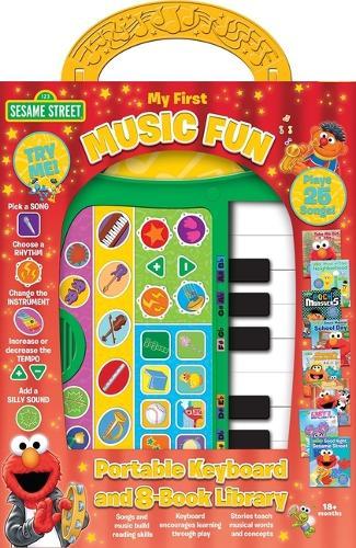 M1mf Sesame Street RCS: Portable Keyboard and 8-Book Library