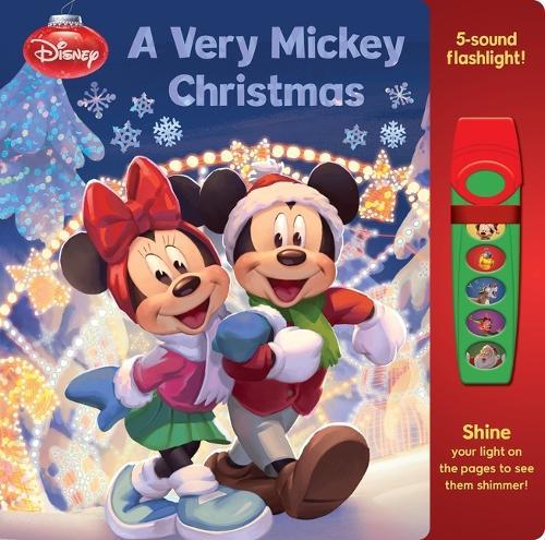 Glow Disney Very Mickey Christmas Sound Book  Glow Flashlight
