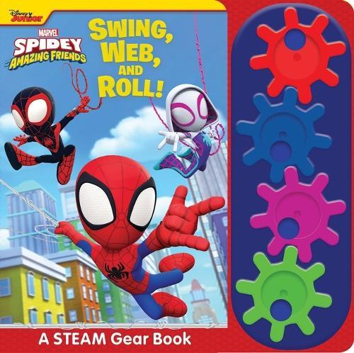 Disney Junior Marvel Spidey and His Amazing Friends: Swing, Web, and Roll! a Steam Gear Sound Book