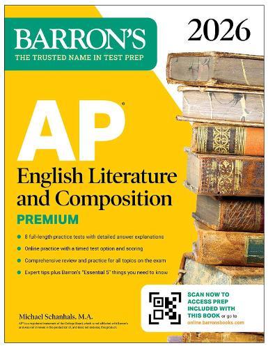 AP English Literature and Composition Premium, 2026: Prep Book with 8 Practice Tests + Online Practice