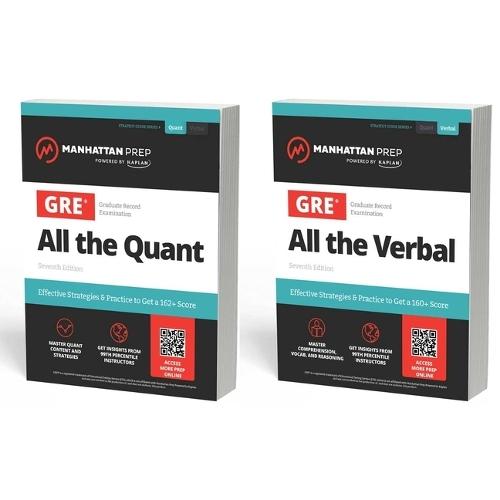 All the GRE: Effective Strategies & Practice from 99th Percentile Instructors