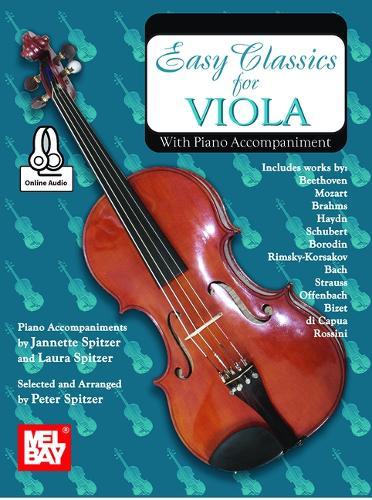 Easy Classics for Viola: With Piano Accompaniment