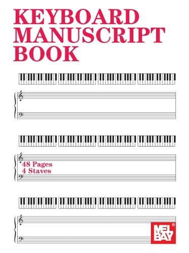 Keyboard Manuscript Book