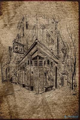 My Travel Journal: Vintage Background, Travel Planner & Journal, 6 X 9, 139 Pages