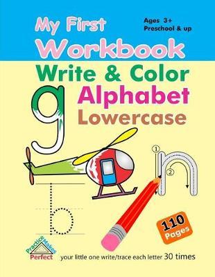 My First Workbook - Write and Color Alphabet Lowercase