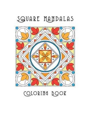 Square Mandalas Coloring Book
