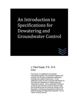 An Introduction to Specifications for Dewatering and Groundwater Control