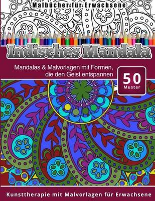 Malbucher fur Erwachsene Indisches Mandala