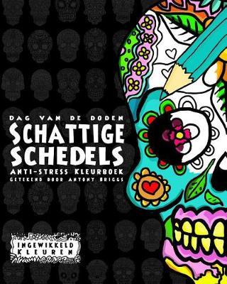 Dag van de Doden - Schattige Schedels: Anti stress Kleurboek