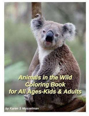Animals in the Wild Coloring Book