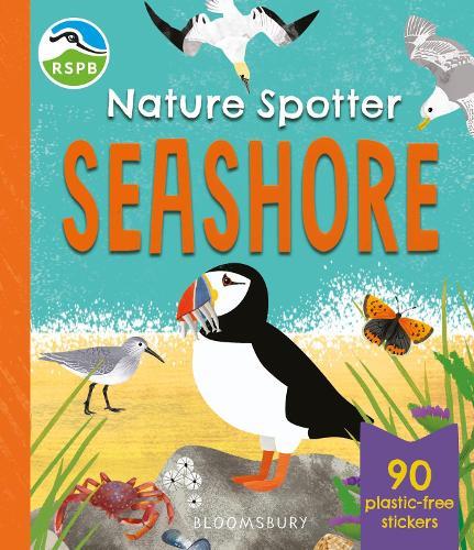 RSPB Nature Spotter: Seashore: A children's sticker guidebook to over 60 seashore birds, bugs, mammals and more