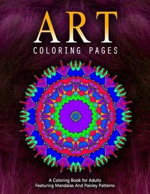 ART COLORING PAGES - Vol.4: adult coloring pages