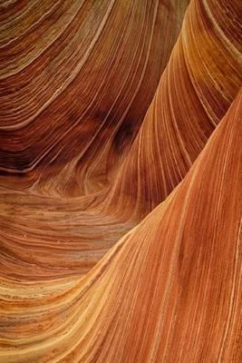 My Journal: Sandstone Rock Wave, Blank 150 Page Lined Diary / Journal / Notebook