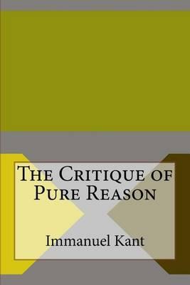 The Critique of Pure Reason