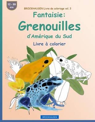 BROCKHAUSEN Livre de coloriage vol. 3 - Fantaisie: Grenouilles d'Amérique du Sud: Livre à colorier