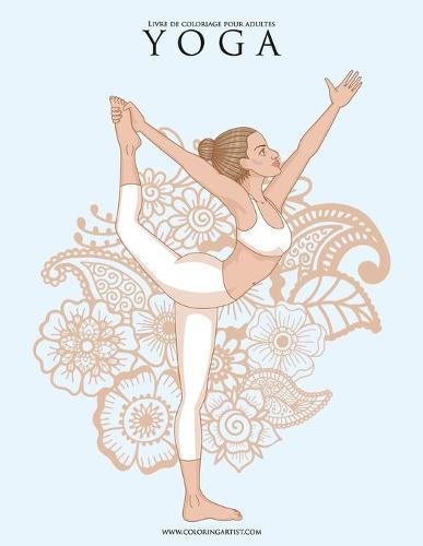 Livre de coloriage pour adultes Yoga 1