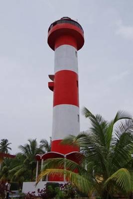 Kodi Beach Lighthouse, for the Love of India: Blank 150 Page Lined Journal for Your Thoughts, Ideas, and Inspiration