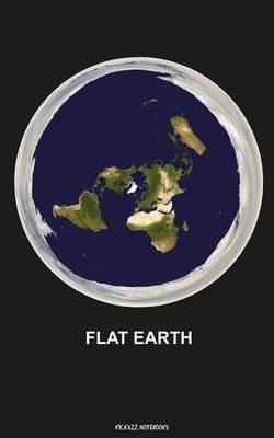 Flat Earth Plane - Lined Notebook: Notebook with Lines